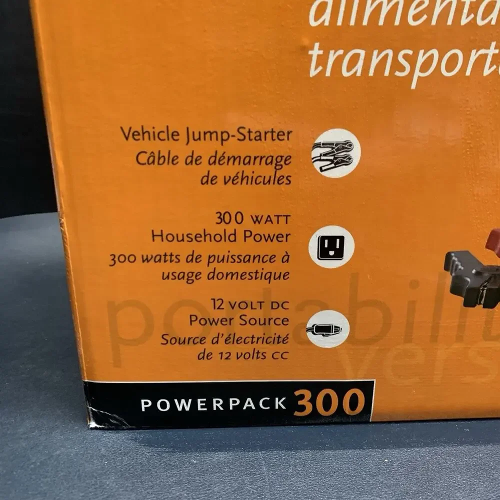 Xantrex Power Pack 300 Watt Portable Power Unit 12 Volt Vehicle Jumper